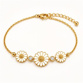 Vackert margueritarmband