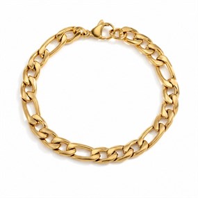 Élan Figaro-armband i guld