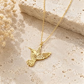 Colibri kolibrihalsband i guld