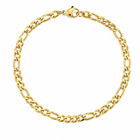 Élan Figarohalsband i guld